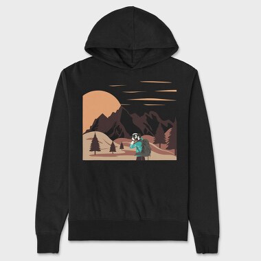Mountain Explorer, Hanorac Oversize Barbati (Unisex)
