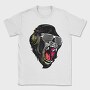 Neon Gorilla Howl, Tricou Barbati (Unisex)