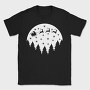 Neon Wolf Howl 12, Tricou Barbati (Unisex)