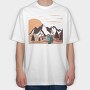 Mountain Explorer, Tricou Oversize Barbati (Unisex)