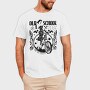Old School Biker Chick, Tricou Barbati (Unisex)
