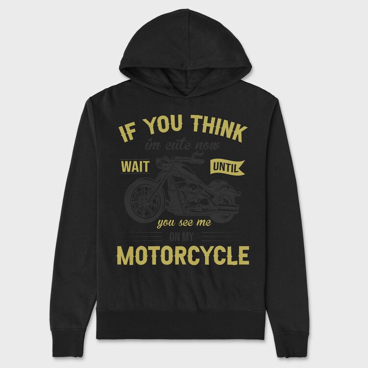 Motorcycle Ride Now, Hanorac Oversize Barbati (Unisex)