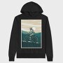 Mountain Bike Rider 1, Hanorac Oversize Barbati (Unisex)
