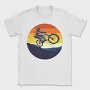 Mountain Bike Sunset, Tricou Barbati (Unisex)