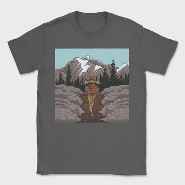 Mountain Trekker, Tricou Barbati (Unisex)