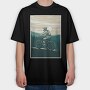 Mountain Bike Rider 1, Tricou Oversize Barbati (Unisex)