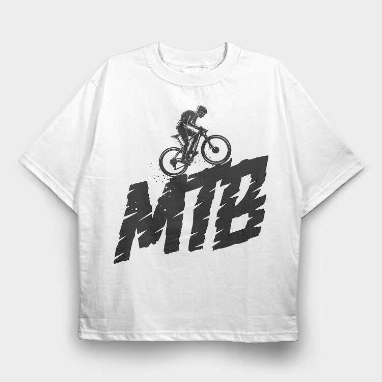 Mtn Rush, Tricou Oversize Barbati (Unisex)
