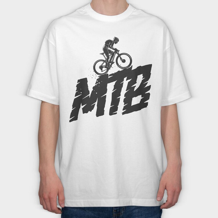 Mtn Rush, Tricou Oversize Barbati (Unisex)