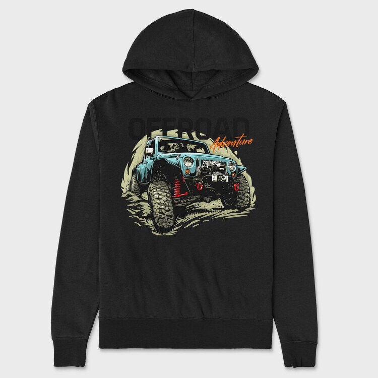 Offroad Adventure 1, Hanorac Oversize Barbati (Unisex)