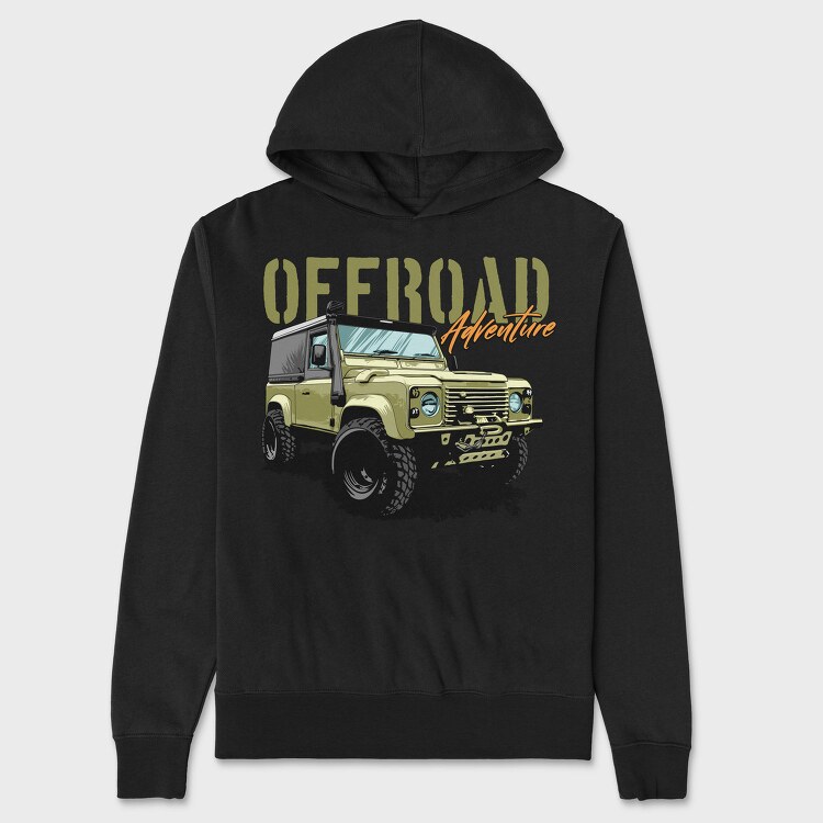 Offroad Adventure, Hanorac Oversize Barbati (Unisex)