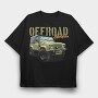 Offroad Adventure, Tricou Oversize Barbati (Unisex)
