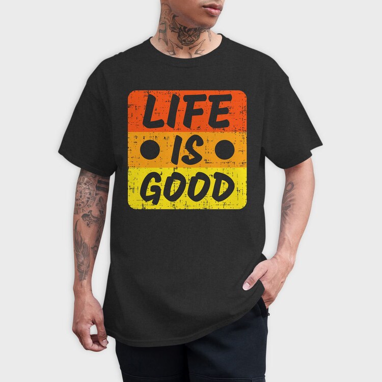 Lifegood Vibes, Tricou Barbati (Unisex)