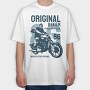 Original Biker 86, Tricou Oversize Barbati (Unisex)