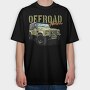 Offroad Adventure, Tricou Oversize Barbati (Unisex)