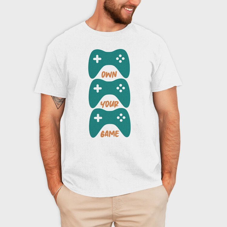 Own Your Game, Tricou Barbati (Unisex)