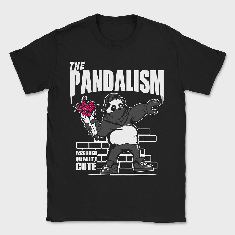 Panda Bouquet Vibes, Tricou Barbati (Unisex)