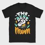 Panda Mom Tulips, Tricou Barbati (Unisex)
