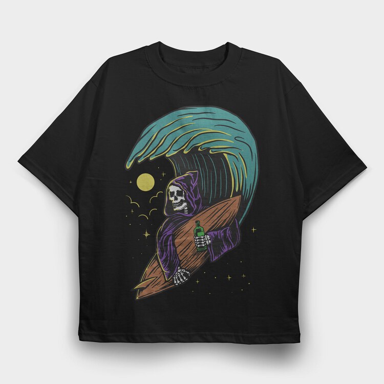 Reapers Repose, Tricou Oversize Barbati (Unisex)