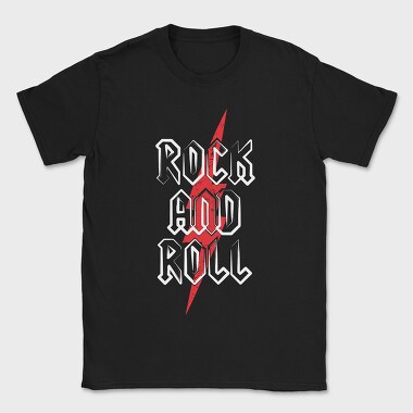 Red Lightning Bolt, Tricou Barbati (Unisex)