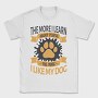 The More I Like My Dog, Tricou Barbati (Unisex)