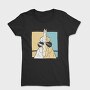 Chicken Wearing Sunglasses, Tricou Femei