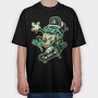 Rebel X Game Skate, Tricou Oversize Barbati (Unisex)