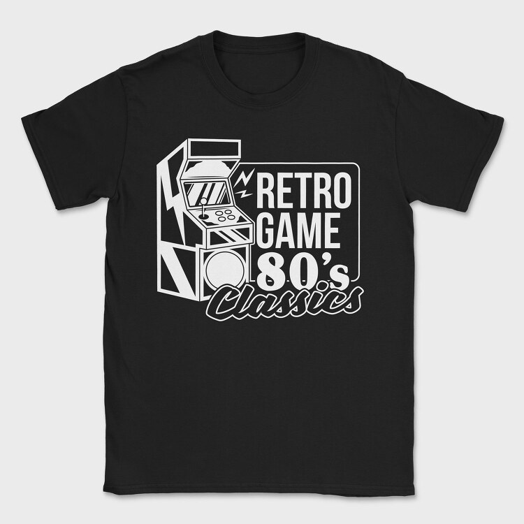 Retro Arcade Classics, Tricou Barbati (Unisex)