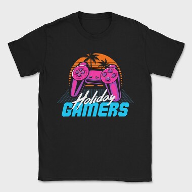 Retro Beach Gamers, Tricou Barbati (Unisex)