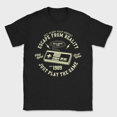 Retro Gaming Club, Tricou Barbati (Unisex)