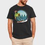 Skiing Adventure, Tricou Barbati (Unisex)