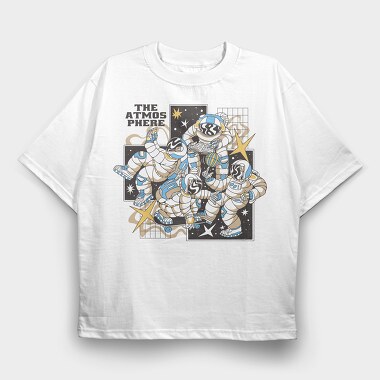 The Atmosphere, Tricou Oversize Barbati (Unisex)