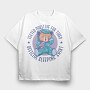 Tested Positive for Tired, Tricou Oversize Barbati (Unisex)
