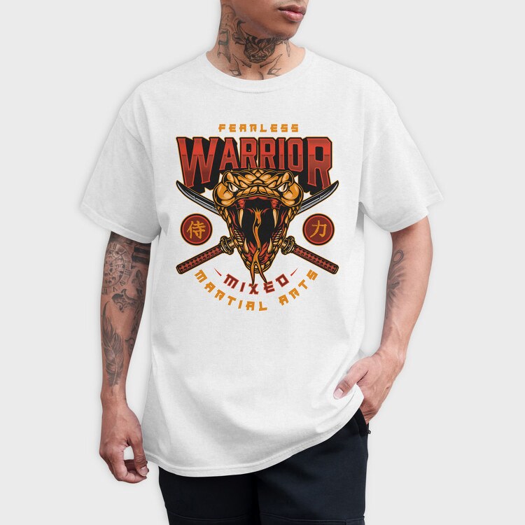 Fearless Warrior Arts 1, Tricou Barbati (Unisex)