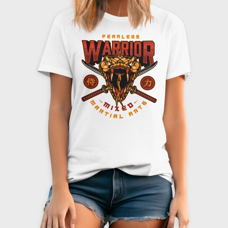 Fearless Warrior Arts 1, Tricou Barbati (Unisex)