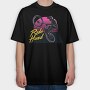 Ride Hard Bmx, Tricou Oversize Barbati (Unisex)