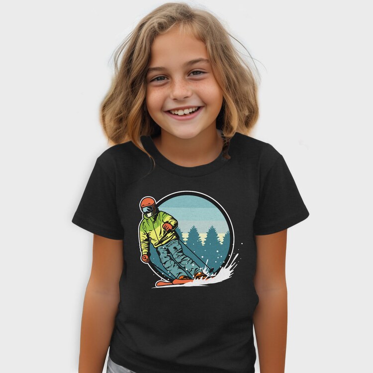 Skiing Adventure, Tricou Copii