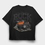 Offroad Adventure Rock Crawler, Tricou Oversize Barbati (Unisex)