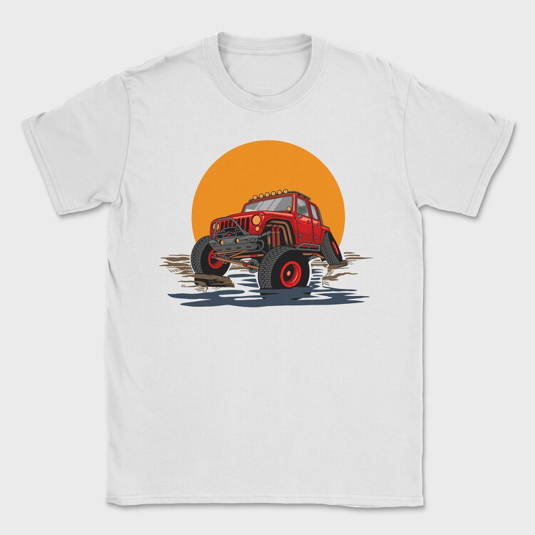 Offroad Beast, Tricou Barbati (Unisex)