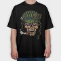 Hell And Back Skull, Tricou Oversize Barbati (Unisex)
