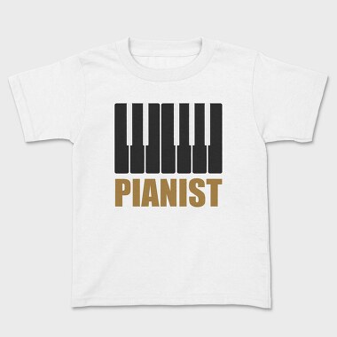 Piano Keys Gold, Tricou Copii