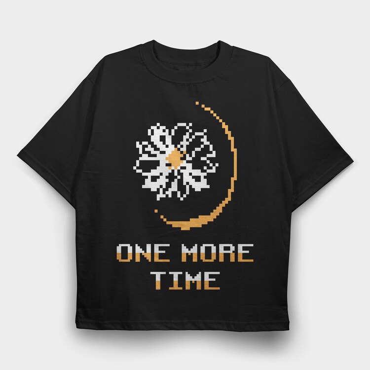 Pixel Smile, Tricou Oversize Barbati (Unisex)