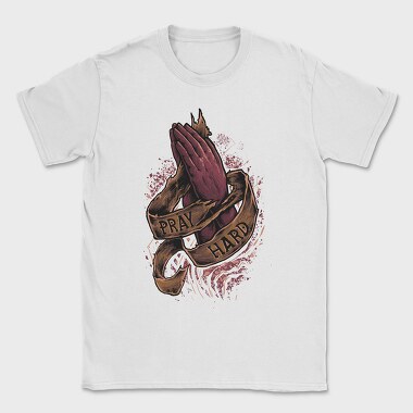 Prayer Hands Hard Pray, Tricou Barbati (Unisex)