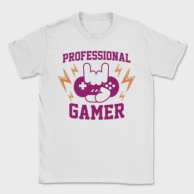Professional Gamer Controller, Tricou Barbati (Unisex)