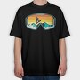 Snowboard Goggles, Tricou Oversize Barbati (Unisex)