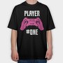 Pink Thunder Game, Tricou Oversize Barbati (Unisex)