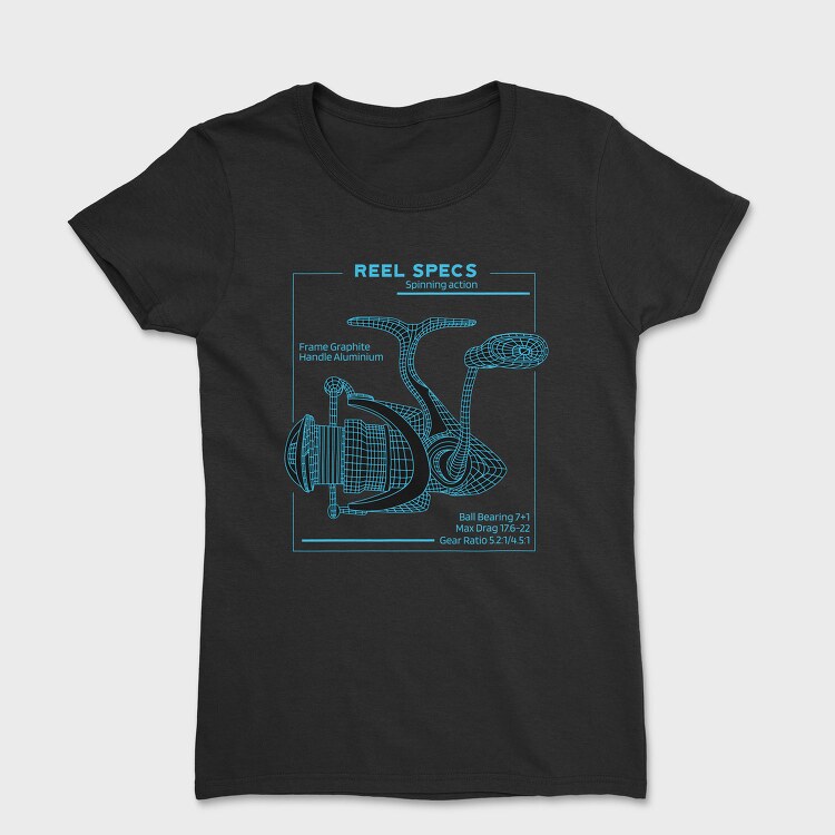 Tech Reel Diagram, Tricou Femei
