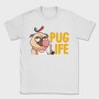 Pug Life Bubble, Tricou Barbati (Unisex)