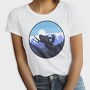 Snowboarders Moonrise, Tricou Femei
