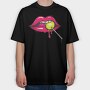 Lipsicle Fever, Tricou Oversize Barbati (Unisex)