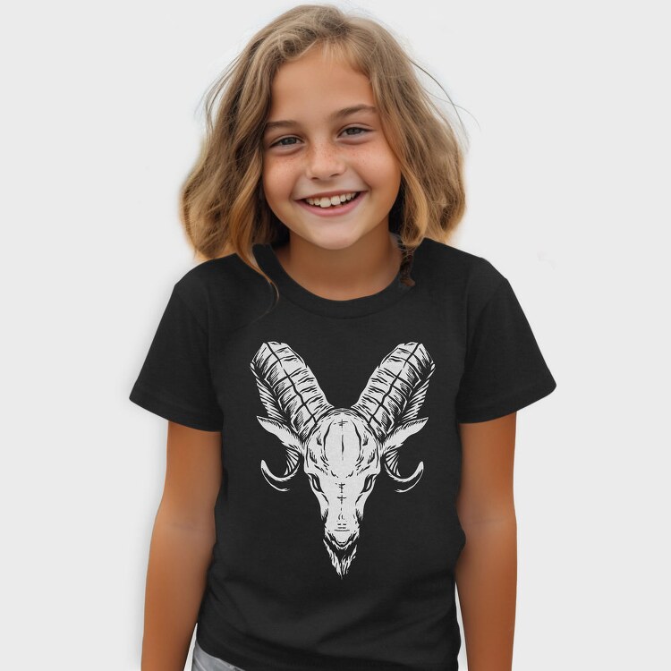 Ram Skull Horns, Tricou Copii